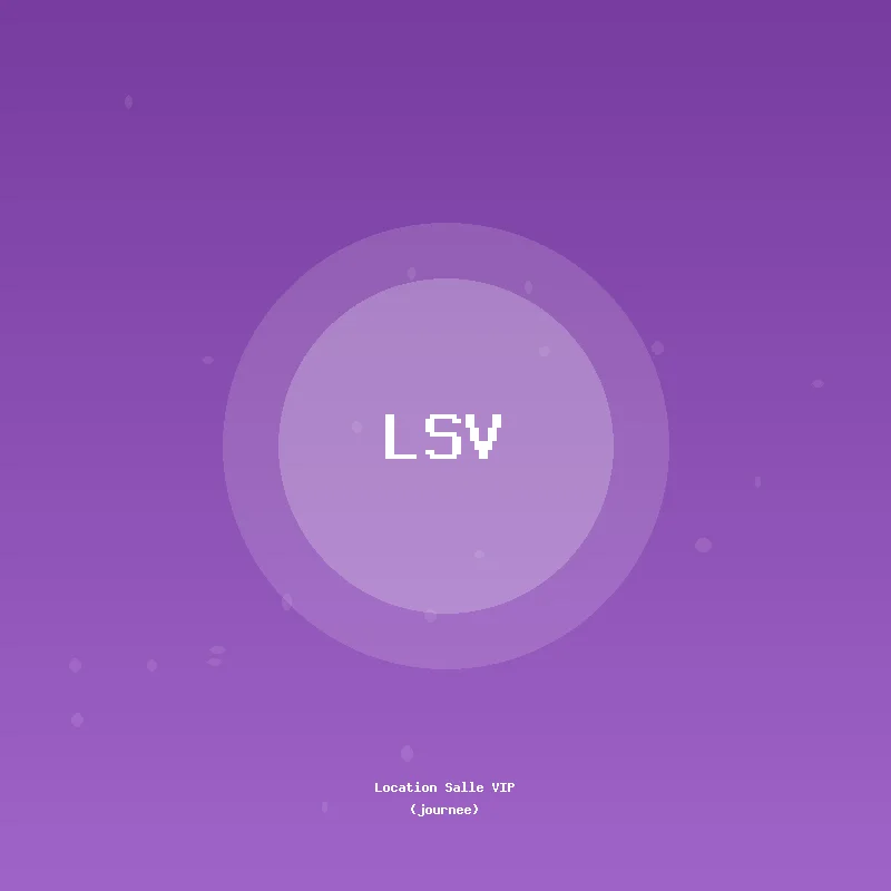 Location Salle VIP (journee)